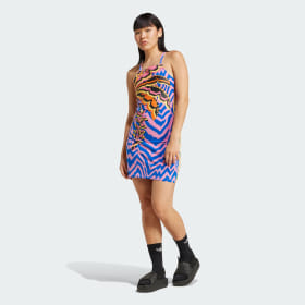 Minivestido Adidas X Farm Rio 3 Tiras Rosado Mujer Originals