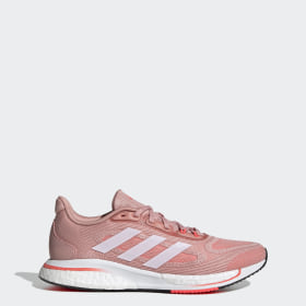 pink and gray adidas