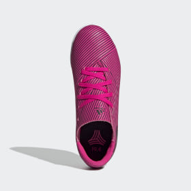 tenis adidas rosas futbol