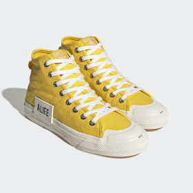 adidas yellow shoes