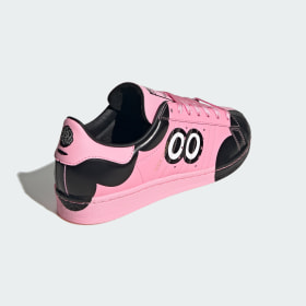 Mens adidas pink on sale shoes