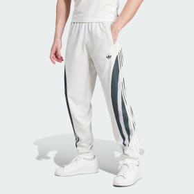 Pantalón Deportivo Estampado Premium Q3 Blanco Hombre Originals