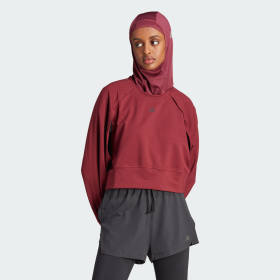 Power AEROREADY Crop Cover-Up Sweatshirt