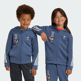 Chaqueta Deportiva Adidas Disney Mickey Mouse Azul Niño Sportswear