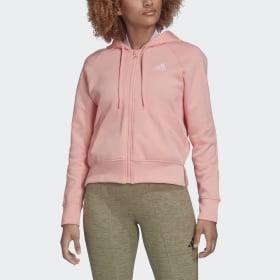 baby pink adidas hoodie