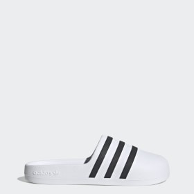 Sandalias Adilette Blanco Hombre Originals