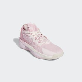 pink adidas basketball shoes