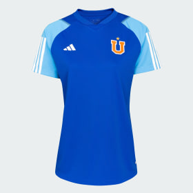Camiseta Universidad de Chile 2024 Mujer Azul Mujer Fútbol