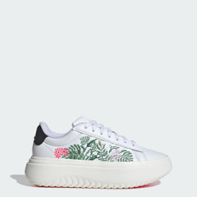 Zapatillas Adidas Grand Court Platforma Blanco Mujer Sportswear