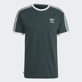 Green addidas shirt sale