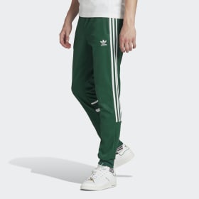 Adidas Originals Pantalon Adicolor Classics Cutline Verde Hombre Originals Ofertitas