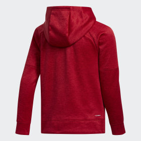 red adidas hoodie zip up