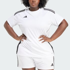 Camiseta Tiro 24 Blanco Mujer Fútbol