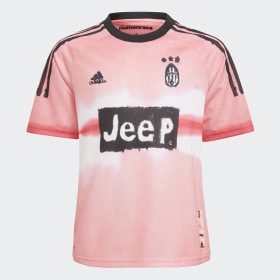 pink adidas football shirt