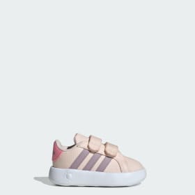 Zapatillas Adidas Grand Court 2.0 Kids Rosado Niño Sportswear