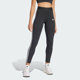 Calzas Essentials 3 Tiras Negro Mujer Sportswear