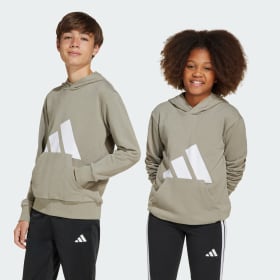 Polerón Con Capucha Essentials Niños Beige Niño Sportswear