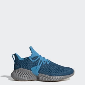 adidas alphabounce righe blu