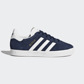 adidas - Gazelle Shoes Collegiate Navy / Cloud White / Cloud White BY9162