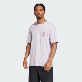 Polera Yoga Energized Soult Club Estampada Morado Hombre Training