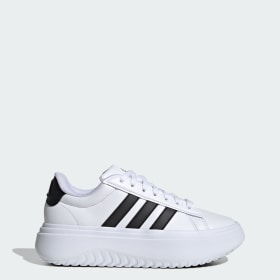 Zapatillas Adidas Grand Court Platforma Blanco Mujer Sportswear