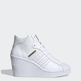 adidas montante blanche