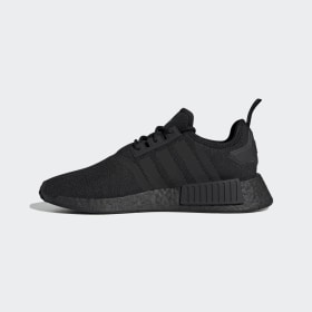 nmd black shoes