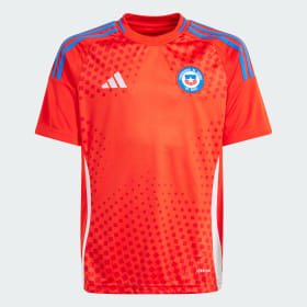 Camiseta Local Chile 2024 Rojo Niño Fútbol