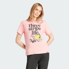 Polera Positivity Estampada Rosado Mujer Sportswear