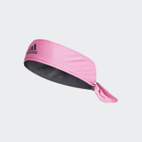 pink adidas tie headband