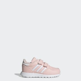 pink adidas girls trainers
