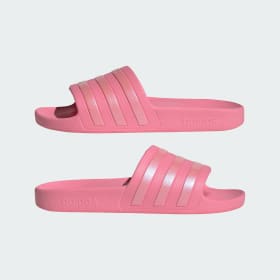 Pink adidas cheap slides womens