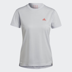 Polera Aeroready Designed To Move 3 Tiras Gris Mujer Training