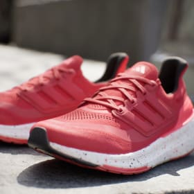 All red adidas on sale womens