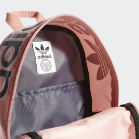 adidas red flower backpack