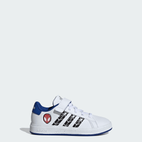 Discount on Adidas  shoes - SKU: Marvel's Spider-Man Grand Court Shoes Kids