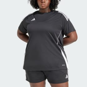 Camiseta Tiro 24 Negro Mujer Fútbol