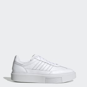 adidas blancas mujer