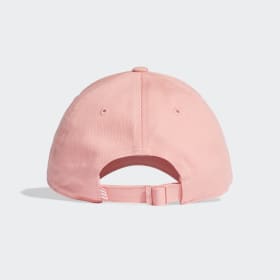 Pink adidas baseball store cap