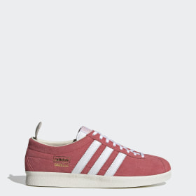 pink adidas trainers gazelle