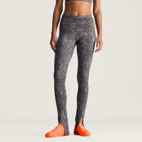 adidas By Stella McCartney Training Rolltop Splitcuff Leggings Printed