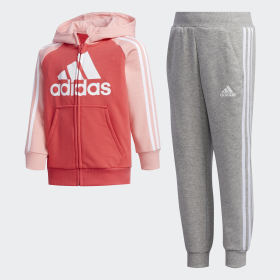 roze adidas pak