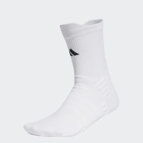 Calcetines Acolchados A Media Pantorrilla Tenis 1 Par Blanco Tenis