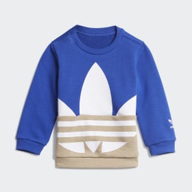 baby adidas tracksuit blue