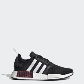 adidas nmd black and red womens