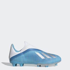 scarpe da calcio azzurre