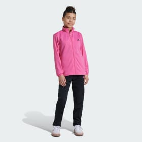 Conjunto Essentials Big Logo Rosado Niña Sportswear