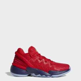 red adidas basketball shoes