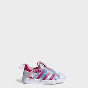 superstar slip on heren roze