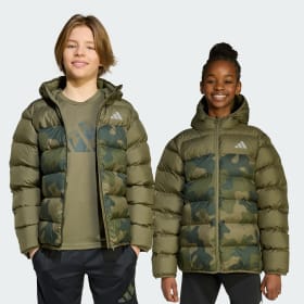 Synthetic Down Allover-Print Jacket Kids